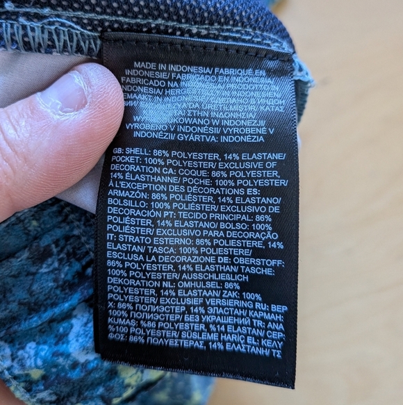 THE NORTH FACE Men Active Short Size Large Waist Laces Colorful - Picture 7 of 9